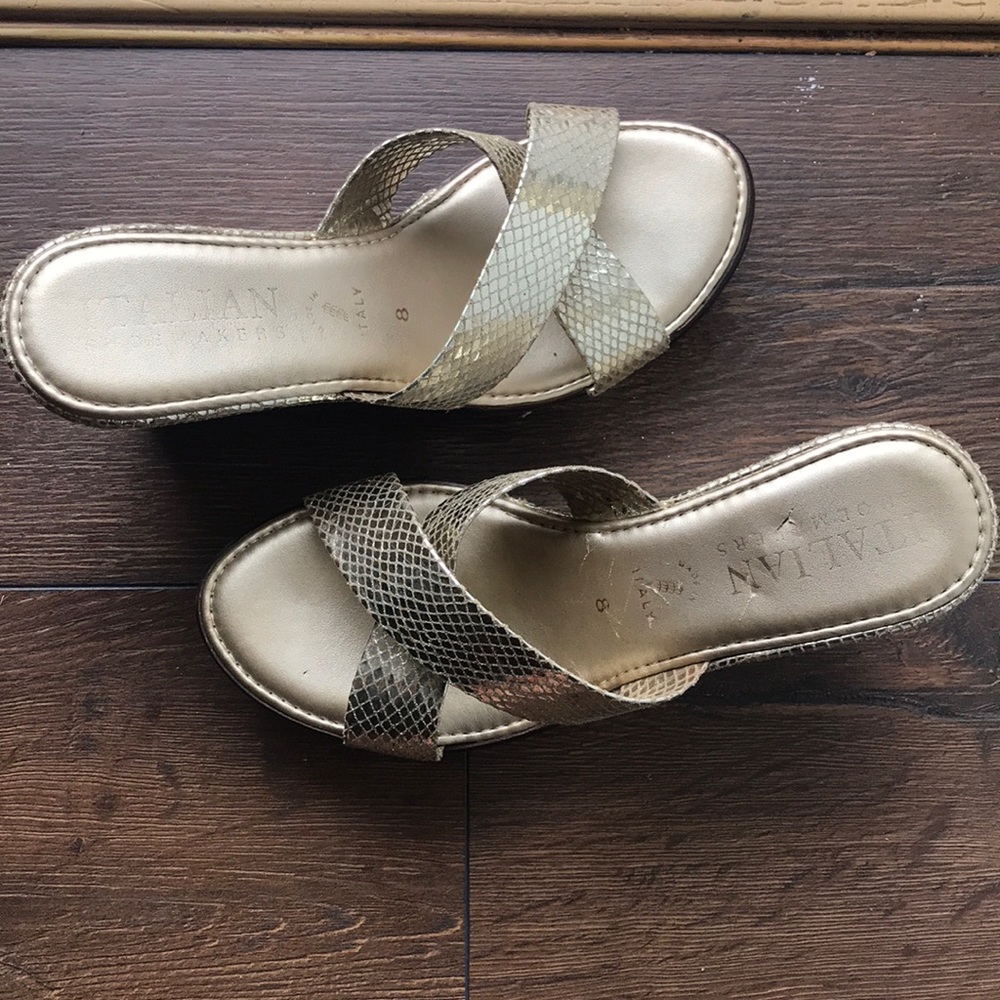 USED S8 ITALIAN SHOEMAKER WEDGES